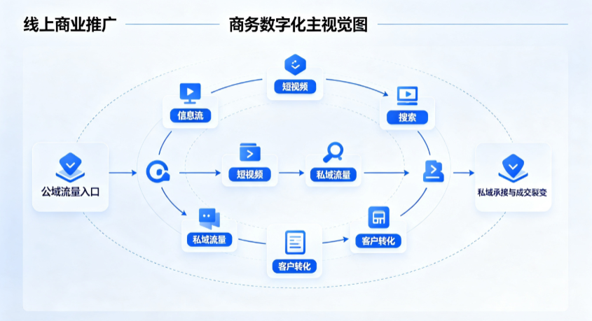 科尔沁左翼后旗线上商业推广怎么做？全域流量闭环搭建与低成本转化实战指南